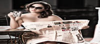 Actress posed without dress.? Newspaper hid the hotness.!